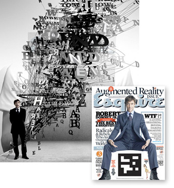 Esquire Augmented Reality Issue